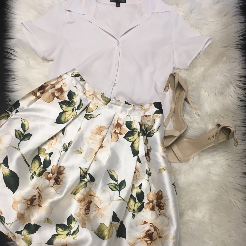 White business shirt by Elementz size small